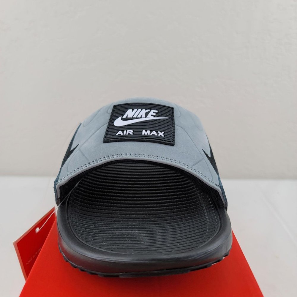 Nike Air Max 90 Slide Black Smoke Grey Sandal Men - Picture 7 of 11